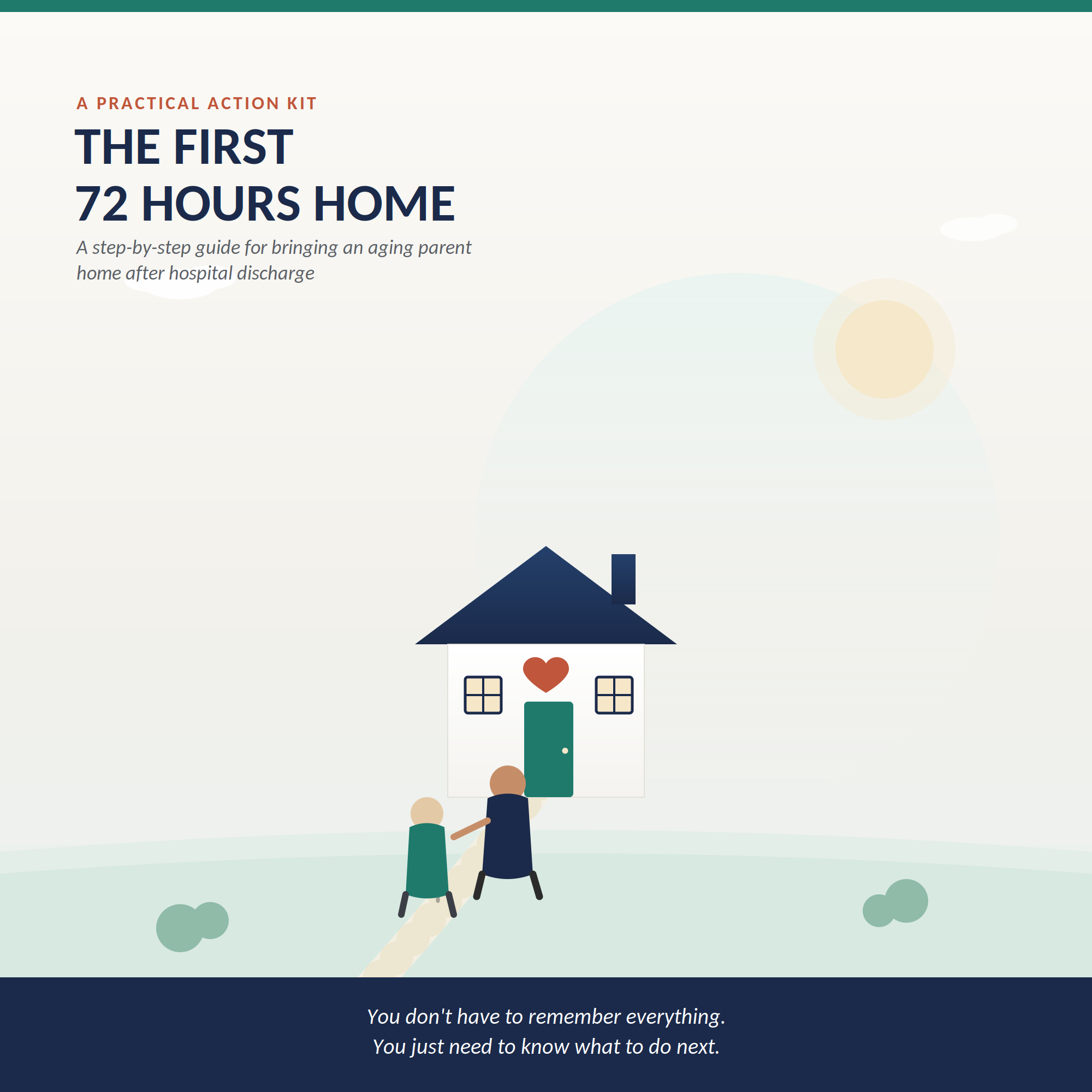 The First 72 Hours Home — complete digital kit